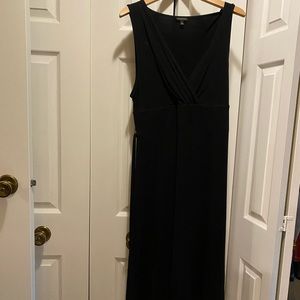 Talbots XL black sleeveless dress